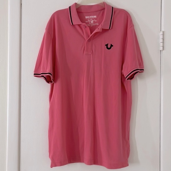 True Religion Other - True Religion pink polo size large